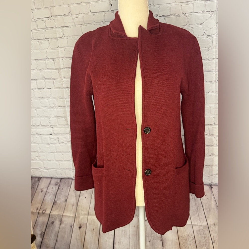 {J. Crew} Sweater Blazer
